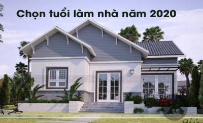 Tư vấn chọn tuổi làm nhà 2022, chọn màu gạch theo tuổi