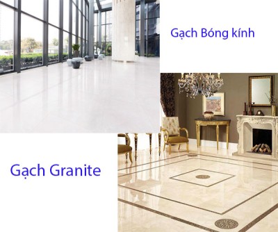 Gạch lát nền bóng kính granite và gạch Granite thường khác nhau như thế nào?