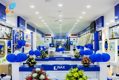 Showroom gạch ốp lát, nội thất phòng tắm, thiết bị nhà bếp tốt nhất