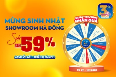 Mừng sinh nhật Hải Linh Hà Đông 3 tuổi giảm giá tới 59% - Quà tặng lên tới 30 triệu đồng 