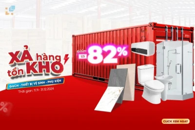 XẢ HÀNG TỒN KHO LỚN NHẤT NĂM, GIẢM SỐC ĐẾN 82%