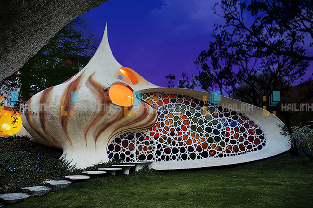 Biệt thự Giant Seashell - Mexico