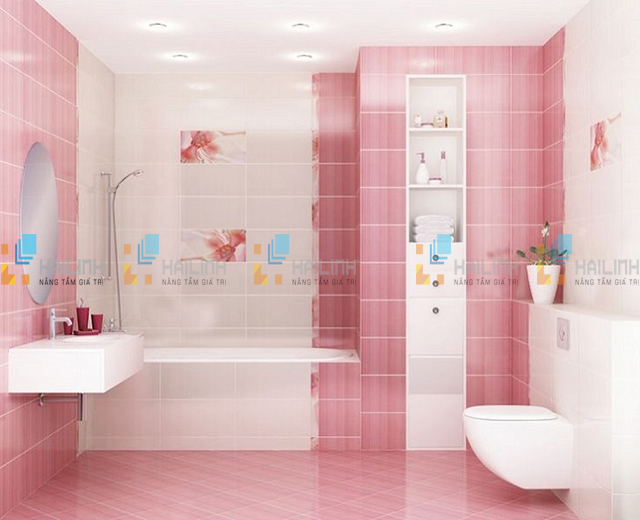 Tường là một phần quan trọng trong việc tạo nên phong cách của ngôi nhà. Màu hồng cùng với gạch lát nền sẽ giúp tường nổi bật hơn, khiến cho ngôi nhà của bạn trở nên trẻ trung, hiện đại và đầy cá tính.