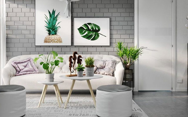 Cách phối màu gạch lát nền và gạch dán tường đẹp 2 cach phoi mau gach lat nen va gach dan tuong 1