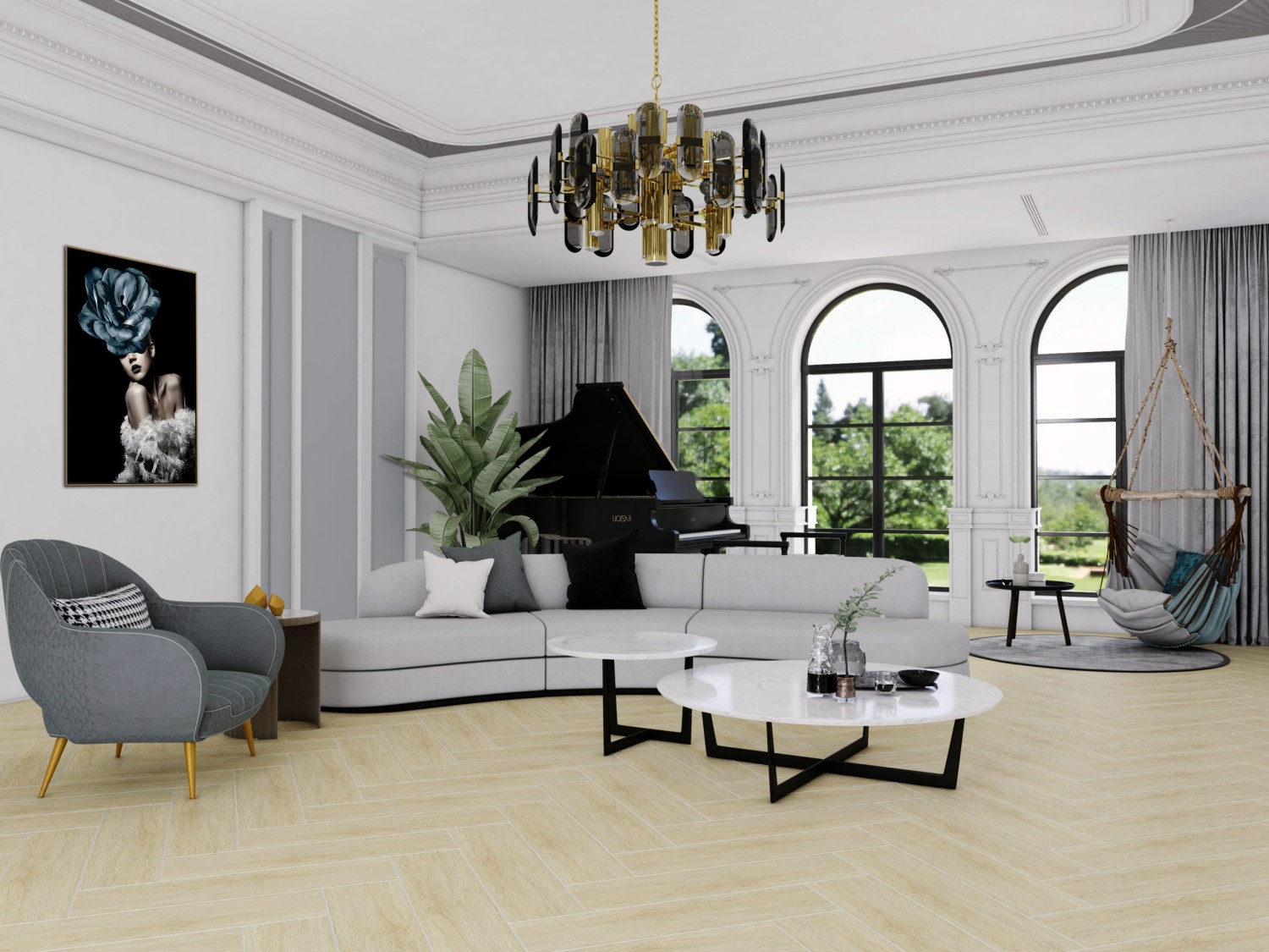 Gạch Đồng Tâm 2080WOOD007
