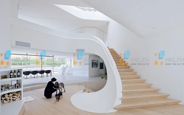 Nội thất bên trong biệt thự Haus am Weinberg - Stuttgart, Đức 