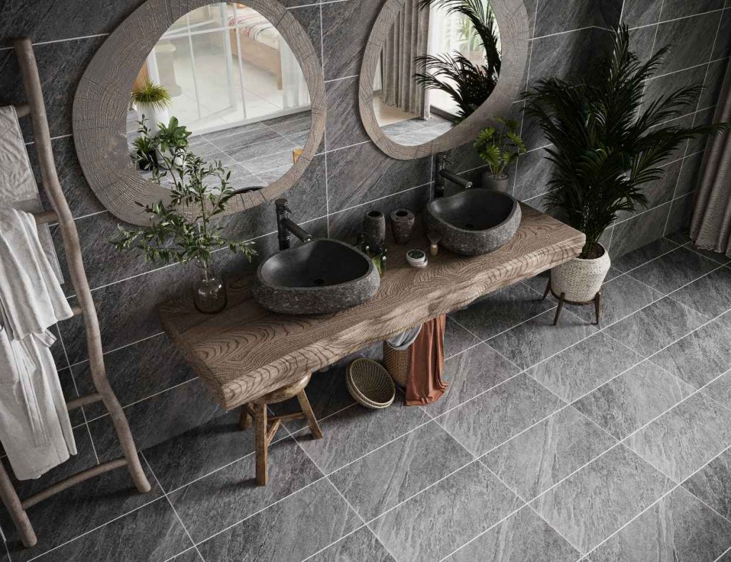 Gạch Đồng Tâm giúp không gian nhà vệ sinh thêm thẩm mỹ