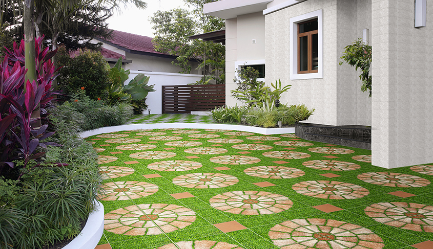 gạch lát sân vườn 4040GREENERY003
