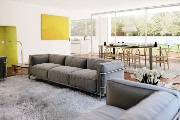 7 mau phong khach lien bep 20m2 hi