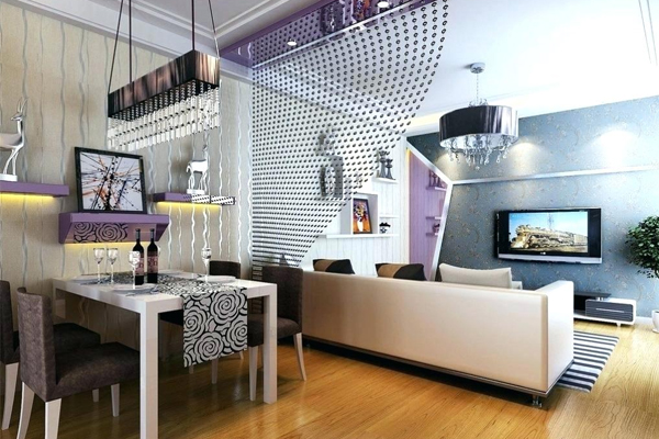 8 mau phong khach lien bep 20m2 hi