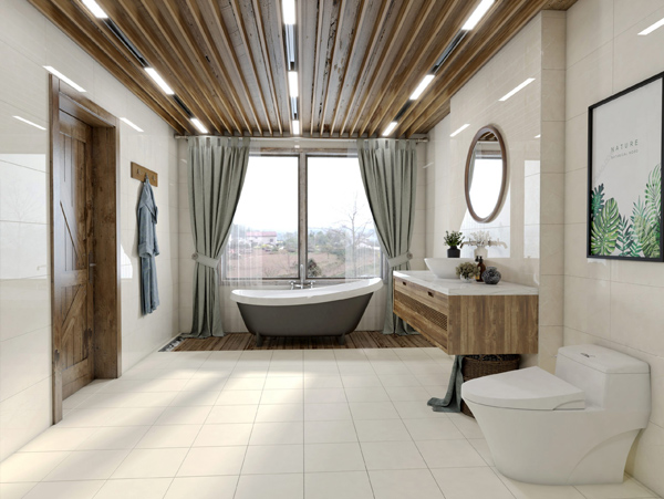 Gach Dong Tam 3060AMBER005 phong ve sinh