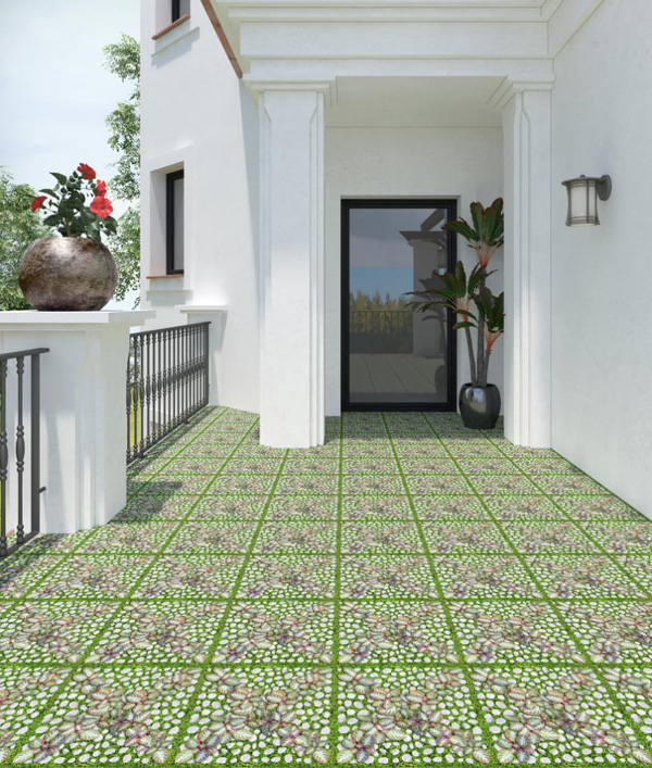 Gach Dong Tam 4040GREENERY004 lat nen