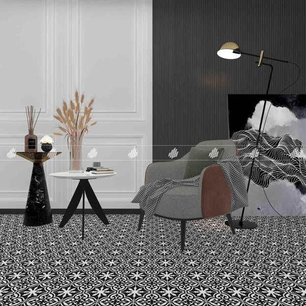 Gạch bông Đồng Tâm D2GB0577Q08-W-K