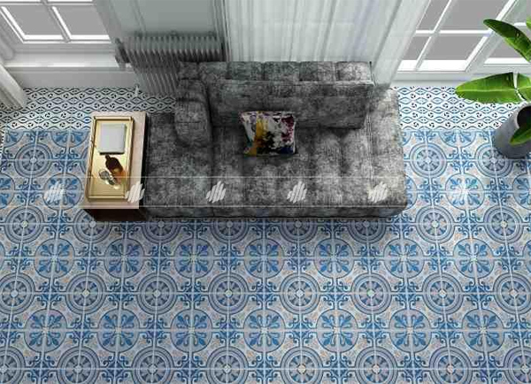 Gach Dong Tam GB0986Q10 phong khach