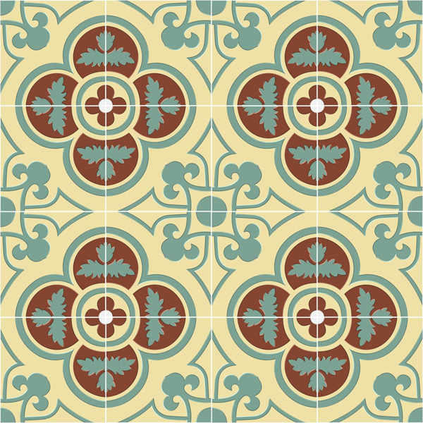 Gach Dong Tam GK026Q04 trang tri