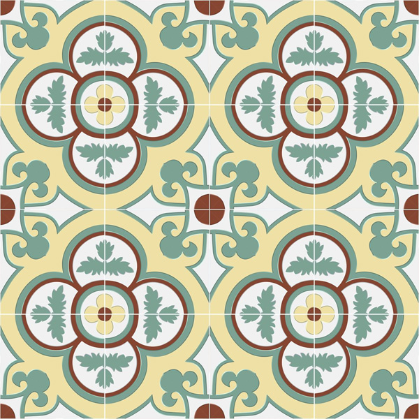 Gach Dong Tam GK026Q05 trang tri