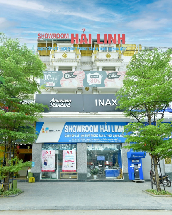 Showroom gach Ha Dong