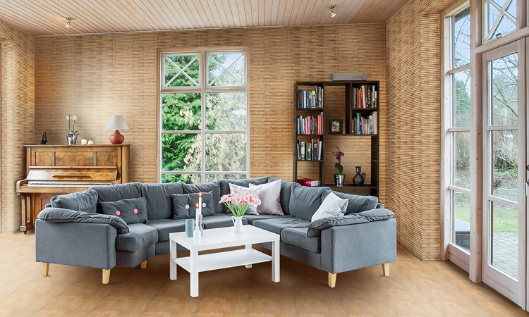 Phối cảnh với gạch ốp tường Đồng Tâm 2560TREVN001 gach diem trang tri op tuong dong tam 2560trevn001