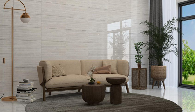 Gạch họa tiết vân đá Travertine Đồng Tâm 3060CLOUD005