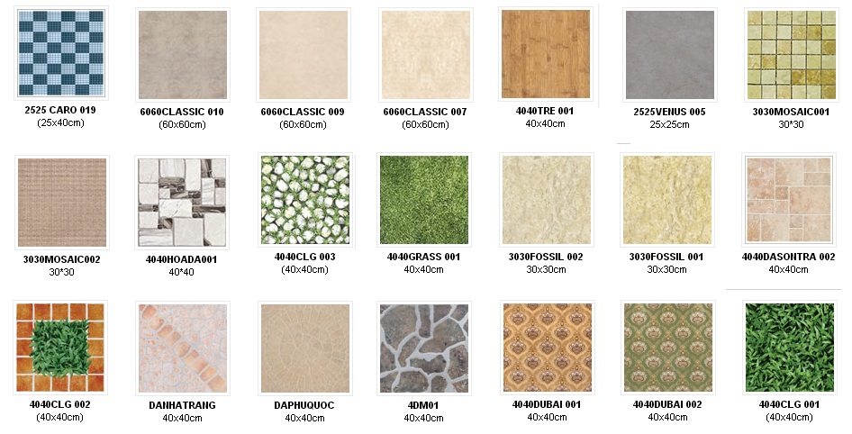 gach dong tam da dang ve mau ma