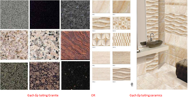 gach op tuong granite hay ceramic