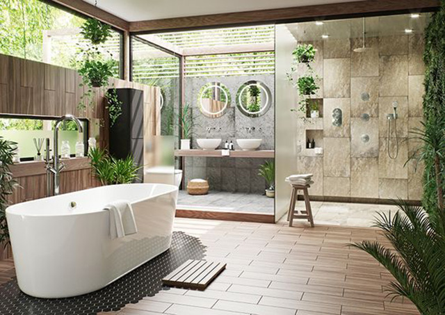 gach op tuong nha ve sinh dang spa
