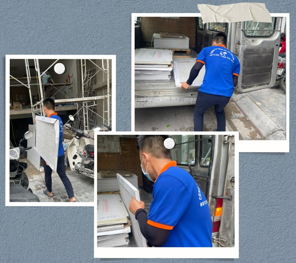 hai linh van chuyen gach toi cong trinh