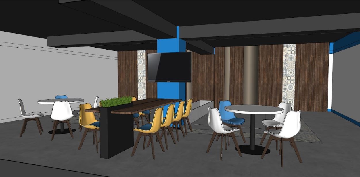 Không gian Cafe tại tầng 2 showroom Hải Linh Hà Đông khong gian quan cafe tai tang 2 showroom hai linh ha dong