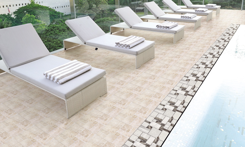 Gạch  lát nền sân thượng Đồng Tâm 4040DASONTRA001