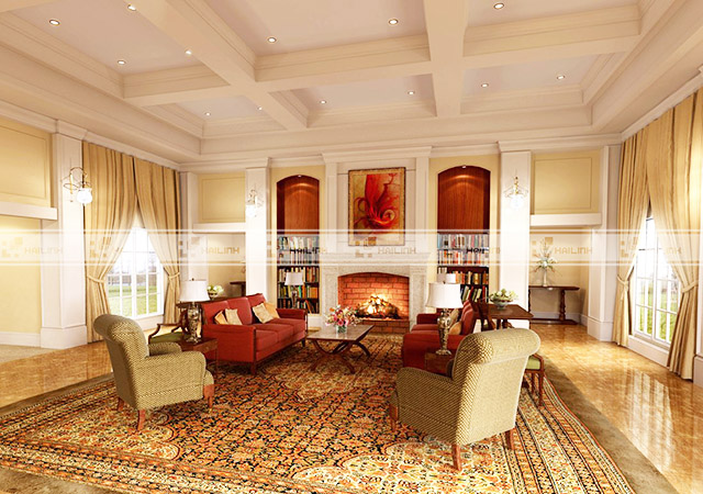 Phong cách thiết kế nội thất cổ điển phong cach thiet ke noi that co dien