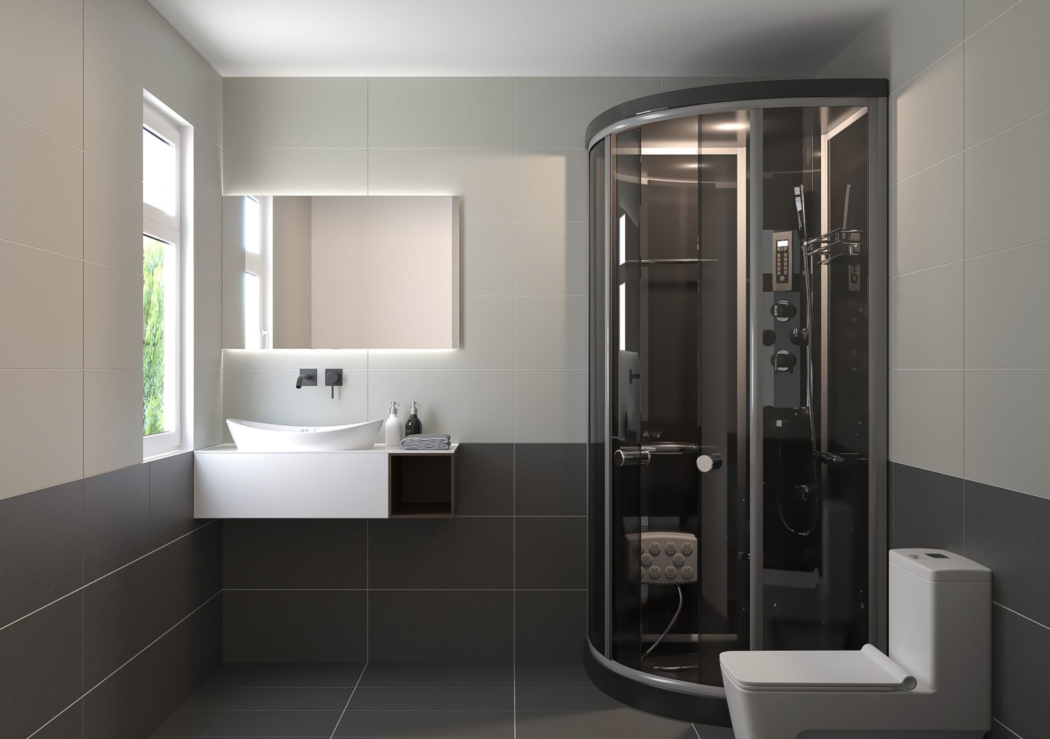 phòng mẫu gạch đồng tâm 3060VICTORIA003