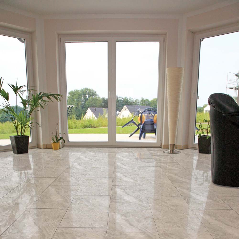 Gạch lát nền màu nâu 6060TRUONGSON003FP