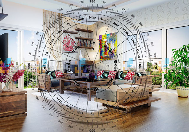 hướng nhà hoặc bản đồ năng lượng Yếu tố hướng nhà hoặc bản đồ năng lượng giúp xác định
