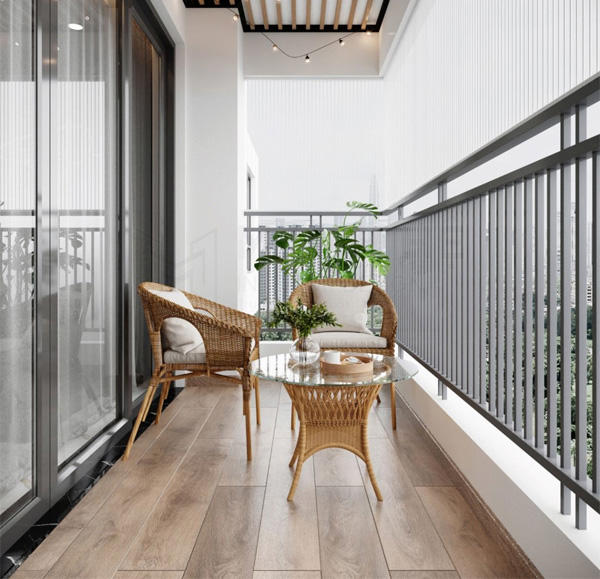 Ban cong phong cach dep