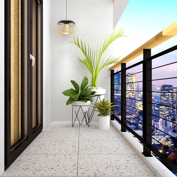 Gach ban cong hai hoa