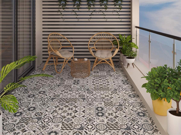 Gach lat ban cong ben dep