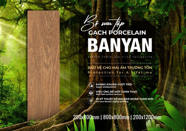 Gach van go BANYAN