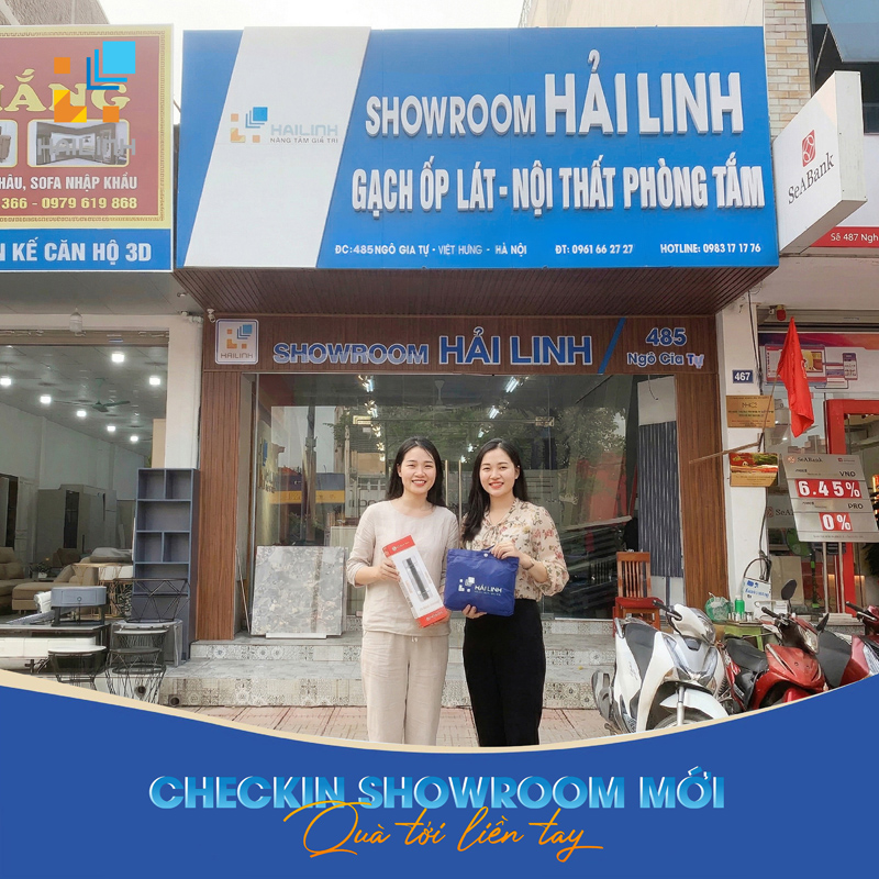 Showroom Hai Linh Ngo Gia Tu check in co qua