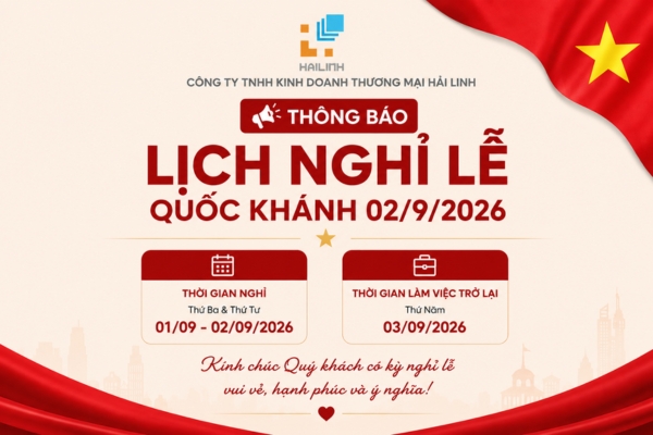 thông báo nghỉ lễ 2 -9